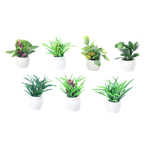 QUMIIRITY 7Stücke Künstliche Pflanzen Dekoration für Puppenhäuser Simulation Mini Bonsai Vielseitige Sicher und Langlebig QUMIIRITY 7Stücke Künstliche Pflanzen Dekoration für Puppenhäuser Simulation Mini Bonsai Vielseitige Sicher und Langlebig von QUMIIRITY