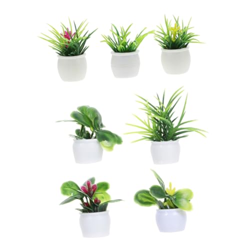 QUMIIRITY 7Stücke Mini Künstliche Bonsai Pflanzen Teiliges für Puppenhaus und Garten Hochwertige Pflanzen Puppenhausbedarf und Kreative DIY Deko QUMIIRITY 7Stücke Mini Künstliche Bonsai Pflanzen Teiliges für Puppenhaus und Garten Hochwertige Pflanzen Puppenhausbedarf und Kreative DIY Deko von QUMIIRITY