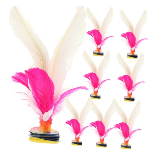 QUMIIRITY 8stücke Kick Shuttlecock Spielzeug Traditionelles Jianzi Fußspiel Für Erwachsene Fördert Koordination Und Bewegung Leicht Und Langlebig Für Outdoor-aktivitäten QUMIIRITY 8stücke Kick Shuttlecock Spielzeug Traditionelles Jianzi Fußspiel Für Erwachsene Fördert Koordination Und Bewegung Leicht Und Langlebig Für Outdoor-aktivitäten von QUMIIRITY