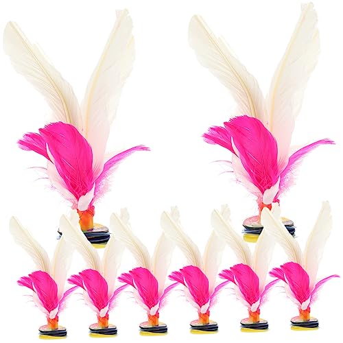 QUMIIRITY 8stücke Kick Shuttlecock Spielzeug Chinesischer Jianzi Für Erwachsene Fördert Fitness Und Spaß Im Freien Robust Und Langlebig Für Aktive Spiele QUMIIRITY 8stücke Kick Shuttlecock Spielzeug Chinesischer Jianzi Für Erwachsene Fördert Fitness Und Spaß Im Freien Robust Und Langlebig Für Aktive Spiele von QUMIIRITY