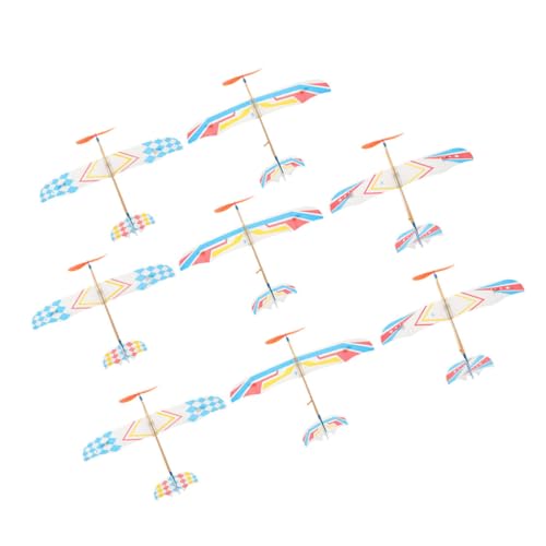 QUMIIRITY 8 Stück Gummiband Flugzeug Kleines Flugzeugmodell DIY Segelflugzeugmodelle Flugzeuge Mit Gummibandantrieb Modellflugzeuge Handgefertigte Segelflugzeuge QUMIIRITY 8 Stück Gummiband Flugzeug Kleines Flugzeugmodell DIY Segelflugzeugmodelle Flugzeuge Mit Gummibandantrieb Modellflugzeuge Handgefertigte Segelflugzeuge von QUMIIRITY