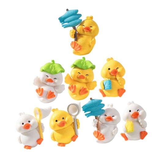QUMIIRITY 8 Stück Statue klein Zahlen Mini-Enten pflanzendeko gartenfigur Mikrolandschaft Zubehör Bastelzubehör Niedliche Entenfiguren Harzfiguren Miniaturfiguren Harz mini QUMIIRITY 8 Stück Statue klein Zahlen Mini-Enten pflanzendeko gartenfigur Mikrolandschaft Zubehör Bastelzubehör Niedliche Entenfiguren Harzfiguren Miniaturfiguren Harz mini von QUMIIRITY