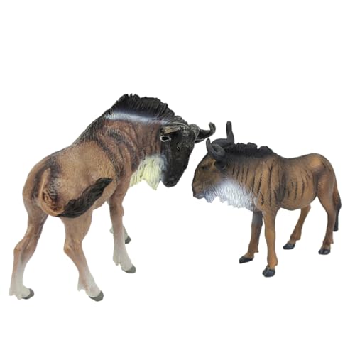 QUMIIRITY Wildebeest Modell Simulation Dekoration Für Kreatives Wildebeest Ornament Aus Hochwertigem Material Und Lernspielzeug Für Zuhause Und Büros QUMIIRITY Wildebeest Modell Simulation Dekoration Für Kreatives Wildebeest Ornament Aus Hochwertigem Material Und Lernspielzeug Für Zuhause Und Büros von QUMIIRITY
