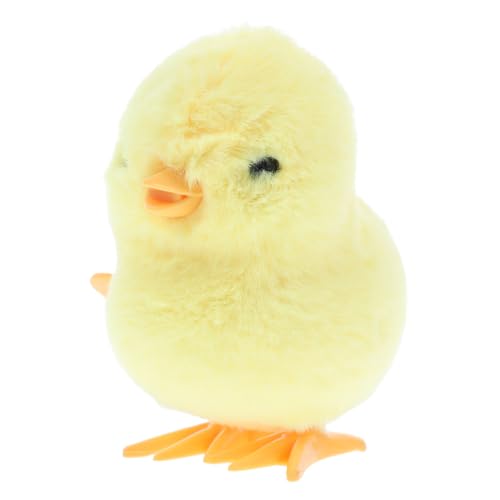 QUMIIRITY Aufzieh Küken Plüsch Tier für Ostern Hüpfendes Stofftier als für Party Mitgebsel und Füller für Osternester Verarbeitet und Sicher für Drinnen und Draußen von QUMIIRITY