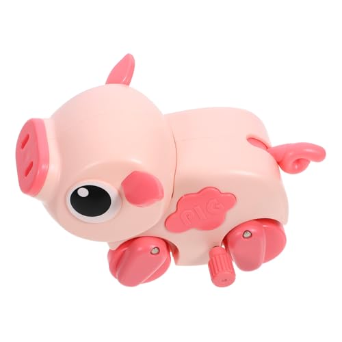 QUMIIRITY Aufziehbares Schwein aus Robustem Kunststoff mit Realistischem Krabbelmechanismus Leicht Tragbar als Party Mitgebsel für Kindergeburtstag und Spielspaß QUMIIRITY Aufziehbares Schwein aus Robustem Kunststoff mit Realistischem Krabbelmechanismus Leicht Tragbar als Party Mitgebsel für Kindergeburtstag und Spielspaß von QUMIIRITY