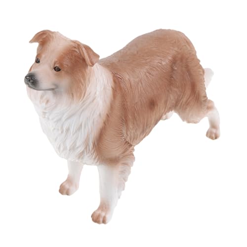 QUMIIRITY Border Collie Modell Welpenfigur Für Kleinkinder Hundedekoration Hundeornament Für Cartoon Hundefigur Hundefiguren Für Hundefigur Brauner Kunststoff QUMIIRITY Border Collie Modell Welpenfigur Für Kleinkinder Hundedekoration Hundeornament Für Cartoon Hundefigur Hundefiguren Für Hundefigur Brauner Kunststoff von QUMIIRITY