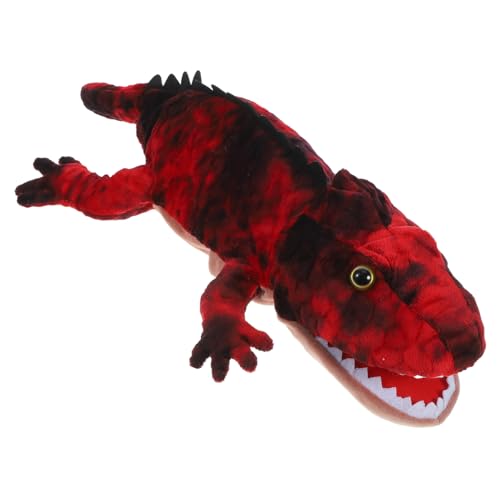 QUMIIRITY Cartoon Animal Puppet Plüschpuppe Entzückende Handpuppen Cartoon-Handpuppe Eidechsenpuppe Plüschtier Bildungsspielzeug Handpuppen Reptilienpuppe PP Baumwolle QUMIIRITY Cartoon Animal Puppet Plüschpuppe Entzückende Handpuppen Cartoon-Handpuppe Eidechsenpuppe Plüschtier Bildungsspielzeug Handpuppen Reptilienpuppe PP Baumwolle von QUMIIRITY