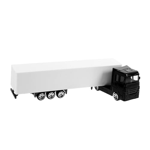 QUMIIRITY Container Lastwagen Modellspielzeug aus Realistischer Schiebetransporter für Dekoration von Sandkästen und Miniaturlandschaften Schwarz QUMIIRITY Container Lastwagen Modellspielzeug aus Realistischer Schiebetransporter für Dekoration von Sandkästen und Miniaturlandschaften Schwarz von QUMIIRITY
