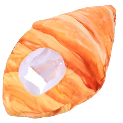 QUMIIRITY Cosplay Party Hut Plüsch Croissant Dekorative Kopfbedeckung Pp Baumwolle Für Halloween Weihnachten Maskerade QUMIIRITY Cosplay Party Hut Plüsch Croissant Dekorative Kopfbedeckung Pp Baumwolle Für Halloween Weihnachten Maskerade von QUMIIRITY