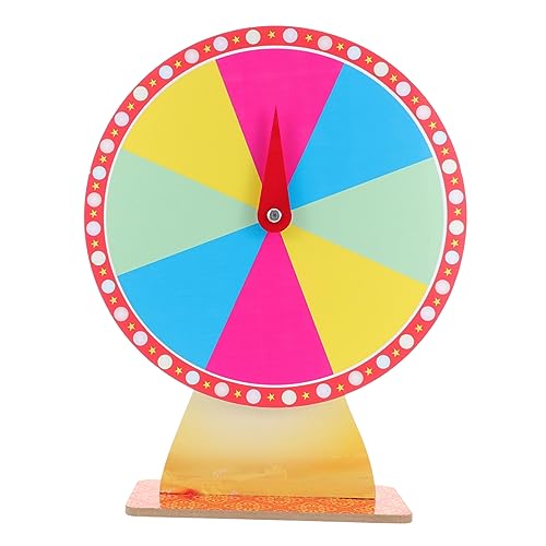 QUMIIRITY Drehendes Preisrad für Gewinnspiele Tischspiel mit Fächern für Partys Messen und Karnevalsaktivitäten Unterhaltsames Gewinnspielspielzeug für Erwachsene von QUMIIRITY