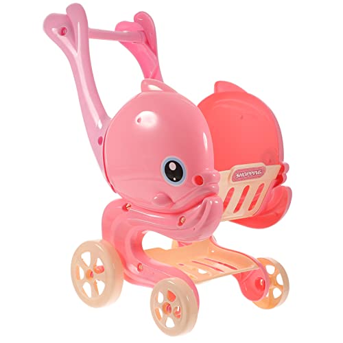 QUMIIRITY Einkaufswagen puppenwagen kinderspielzeug Auto Spielzeugwagen aus dem Lebensmittelgeschäft Einkaufswagen Plastik Rosa QUMIIRITY Einkaufswagen puppenwagen kinderspielzeug Auto Spielzeugwagen aus dem Lebensmittelgeschäft Einkaufswagen Plastik Rosa von QUMIIRITY