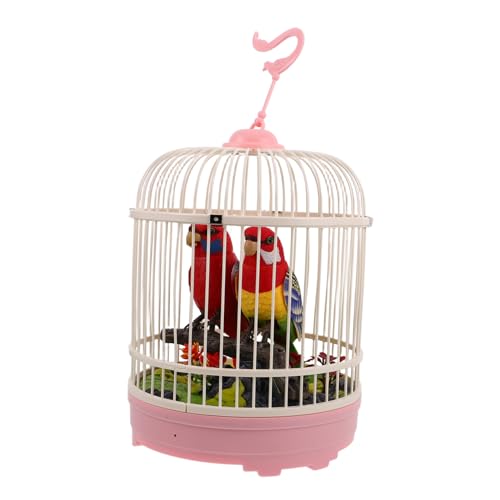 QUMIIRITY Elektrischer Vogelkäfig Spielzeug Sound Aktiviert Singende Vögel Interaktives Modell Für Kinder QUMIIRITY Elektrischer Vogelkäfig Spielzeug Sound Aktiviert Singende Vögel Interaktives Modell Für Kinder von QUMIIRITY