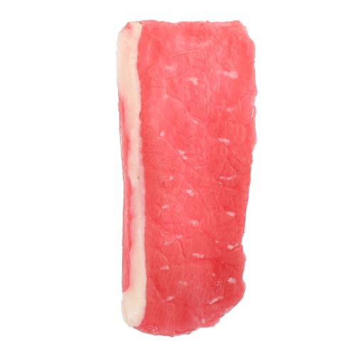 QUMIIRITY Fake Schweinefleisch Modell Realistisches Kunstfleisch Für Küche Und Fotografie Dekorationsstück Für Kinderküchen Hochwertiges Spielzeug Lebensnahe Lebensmittel-Simulation von QUMIIRITY