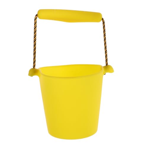 QUMIIRITY Faltbares Silikon Strandeimer Set für Vielseitiges Sandspielzeug für Mädchen und Jungen für Strand Pool und Badespaß Kompakt und Langlebig Leuchtenden Farben von QUMIIRITY