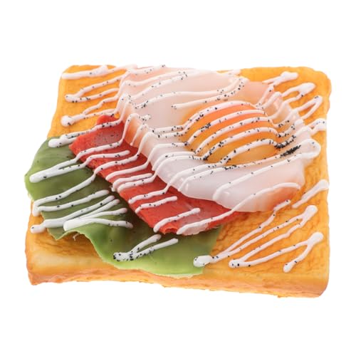QUMIIRITY Gebratener Toast Simulation Künstliches Brot Modell Wohnkultur Party Requisite QUMIIRITY Gebratener Toast Simulation Künstliches Brot Modell Wohnkultur Party Requisite von QUMIIRITY