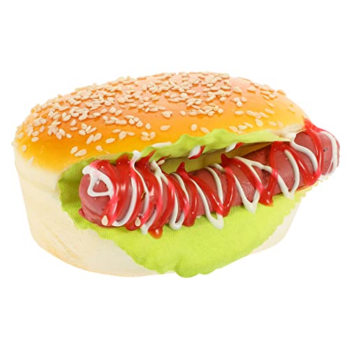 QUMIIRITY Künstlicher Burger Modell Dekoration Realistische Simulation Für Fotografie Dessert Shop Und Küchen-Dekoration Pu-Material Requisit Für Bäckerei-displays Und Stressabbau QUMIIRITY Künstlicher Burger Modell Dekoration Realistische Simulation Für Fotografie Dessert Shop Und Küchen-Dekoration Pu-Material Requisit Für Bäckerei-displays Und Stressabbau von QUMIIRITY