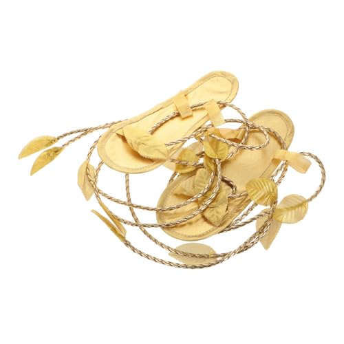 QUMIIRITY Göttinnen-sandalen Für Erwachsene Griechische Göttinnen-kostüme Kleidung Fee Cosplay-zubehör Für Halloween Renaissance-festivals QUMIIRITY Göttinnen-sandalen Für Erwachsene Griechische Göttinnen-kostüme Kleidung Fee Cosplay-zubehör Für Halloween Renaissance-festivals von QUMIIRITY