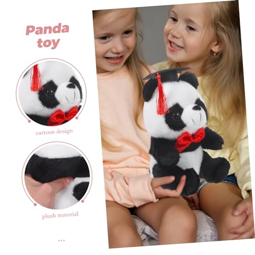 QUMIIRITY Graduation Plüsch Panda Kuscheltier mit Doktorhut Süßer Stofftier Abschlussfeier für Schüler und Studenten Weiches Niedliches Abschlussspielzeug für Abschlussfeier QUMIIRITY Graduation Plüsch Panda Kuscheltier mit Doktorhut Süßer Stofftier Abschlussfeier für Schüler und Studenten Weiches Niedliches Abschlussspielzeug für Abschlussfeier von QUMIIRITY