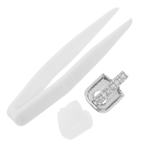 QUMIIRITY Zahnpfanne Gefälschte Zähne Grills Einzelmund Grill Metall Zähne Grills Rapper Zubehör 1pc von QUMIIRITY