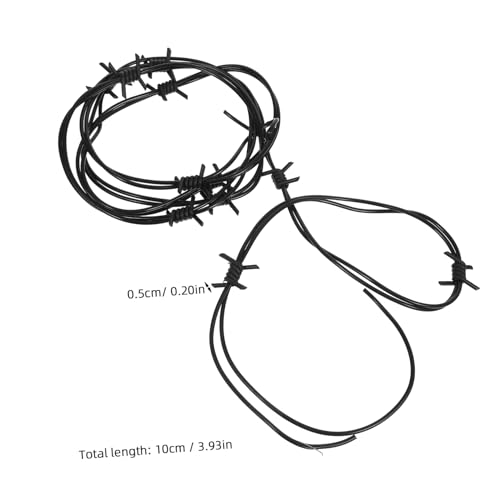 QUMIIRITY Halloween Deko Stacheldraht Fake Barbed Wire Party Deko Draht Requisite Für Gruselige Halloween Dekoration Zuhause Und Cosplay Sicheres Material Für Party Und Spukhaus von QUMIIRITY
