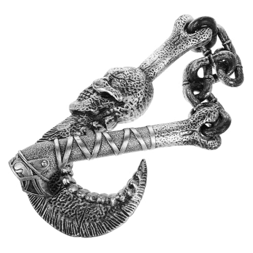 QUMIIRITY Halloween Haken Deko Cosplay Zubehör für Halloween Robuste Kunststoffkette für Kostüme und Partys Vielseitige Verwendung für Rollenspiele und Fotorequisiten Hochwertiges von QUMIIRITY