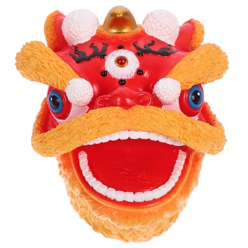 QUMIIRITY Handpuppe die chinesen interaktives Interactive Toys emuliertes Tierspielzeug Interaktives Eltern-Kind- Tierhandpuppe Plastik rot von QUMIIRITY