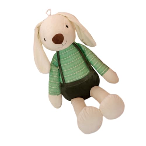 QUMIIRITY Hasenpuppe Kaninchen Hasenspielzeug Kleiner Stoffhase Ausgestopfter Hasenkaninchen Kleine Stoffhasen Hasen Ausgestopftes Tier Kleines Kuscheltier Hase Plüsch Dark Green von QUMIIRITY