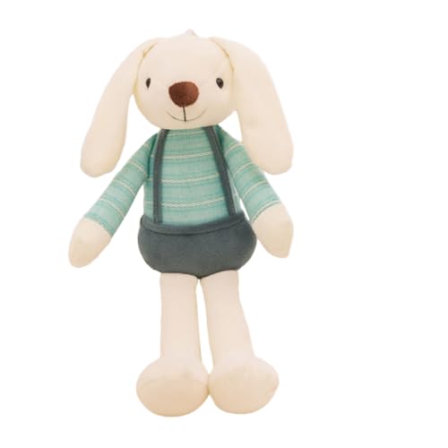 QUMIIRITY Hasenpuppe plüschhasen für für plüschtiere Kleiner Häschenplüsch Plüschkaninchen PP Baumwolle Light Green von QUMIIRITY