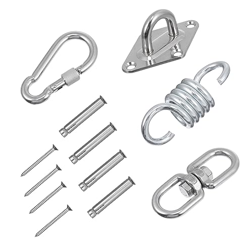 QUMIIRITY Hochleistungs Schaukelbügel Für Hängesessel Und Hängematten Edelstahl Aufhänger Mit Snap Hook Für Veranda Und Spielplatz Outdoor Schaukelzubehör Für Stabile Befestigung QUMIIRITY Hochleistungs Schaukelbügel Für Hängesessel Und Hängematten Edelstahl Aufhänger Mit Snap Hook Für Veranda Und Spielplatz Outdoor Schaukelzubehör Für Stabile Befestigung von QUMIIRITY