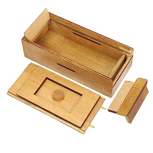 QUMIIRITY Holzkasten für Kognitive Puzzle Box mit Verstecktem Fach für Geburtstage und Feste Sicher und Langlebig aus Hochwertigem Holz Gefertigt QUMIIRITY Holzkasten für Kognitive Puzzle Box mit Verstecktem Fach für Geburtstage und Feste Sicher und Langlebig aus Hochwertigem Holz Gefertigt von QUMIIRITY