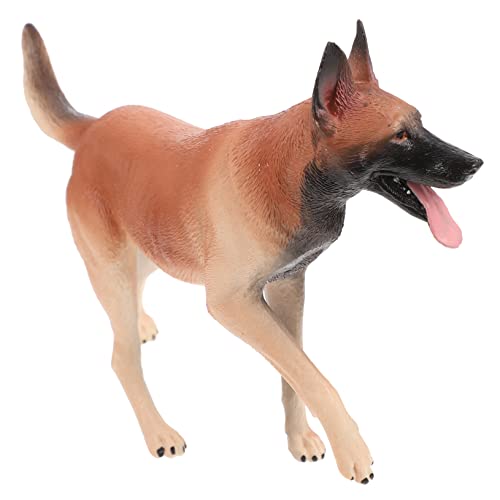 QUMIIRITY Hundefigur Simuliertes Hund Spielzeug Plastikhund Ornament Simulation Tier Figur QUMIIRITY Hundefigur Simuliertes Hund Spielzeug Plastikhund Ornament Simulation Tier Figur von QUMIIRITY