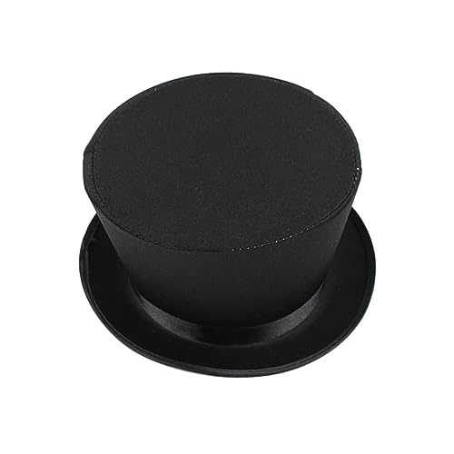 QUMIIRITY Hut Party hat Zylinder-Stirnband Banketthüte Mini-Glitzer-Zylinder-Stirnband Top-Hat-Kostüm Black QUMIIRITY Hut Party hat Zylinder-Stirnband Banketthüte Mini-Glitzer-Zylinder-Stirnband Top-Hat-Kostüm Black von QUMIIRITY