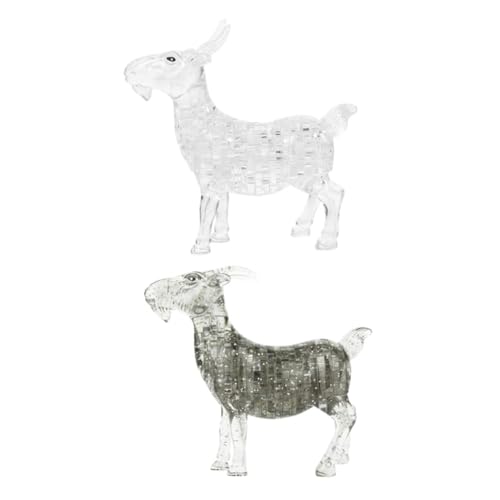QUMIIRITY Interaktive Ziegenfigur Puzzle Spielzeug Einzigartige Desktop Ziegenstatue Für Tier QUMIIRITY Interaktive Ziegenfigur Puzzle Spielzeug Einzigartige Desktop Ziegenstatue Für Tier von QUMIIRITY
