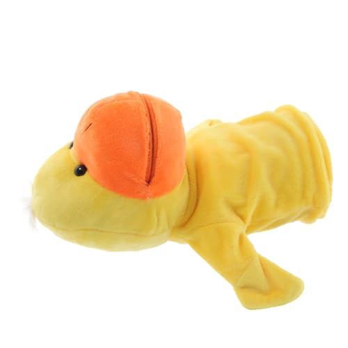QUMIIRITY Kaninchenförmige Handpuppe Aus Plüsch Für Geschichtenerzählen Schnullerhilfe Und Lernspielzeug von QUMIIRITY