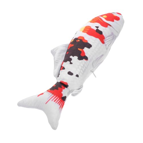 QUMIIRITY Kawaii Plüschfisch Kuscheltier Realistisches Fischmodell aus Weichem Plüsch für Pädagogisches für Themenpartys Farbenfrohe Dekoration von QUMIIRITY