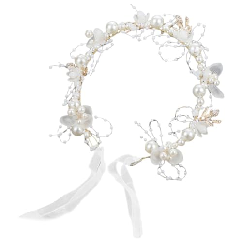 QUMIIRITY Kranz Tiara Haarzubehör Hochzeit Stirnband Brautjungfer Blumen- Stirnbänder Hochzeitshaarschmuck für Blumenperlen-Stirnband für die Hochzeit Legierung QUMIIRITY Kranz Tiara Haarzubehör Hochzeit Stirnband Brautjungfer Blumen- Stirnbänder Hochzeitshaarschmuck für Blumenperlen-Stirnband für die Hochzeit Legierung von QUMIIRITY