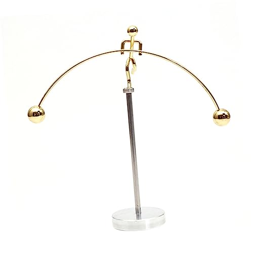 QUMIIRITY Kreative Einbeinige Balance Ball Swing Gewichtheben Man Desktop Ornament QUMIIRITY Kreative Einbeinige Balance Ball Swing Gewichtheben Man Desktop Ornament von QUMIIRITY