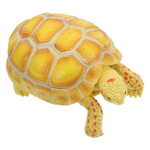 QUMIIRITY Künstliche Schildkrötenfigur aus Robustem Kunststoff Lebensechtes Landschildkrötenmodell für Dekoratives Lernspielzeug Kognitiven Entwicklung QUMIIRITY Künstliche Schildkrötenfigur aus Robustem Kunststoff Lebensechtes Landschildkrötenmodell für Dekoratives Lernspielzeug Kognitiven Entwicklung von QUMIIRITY