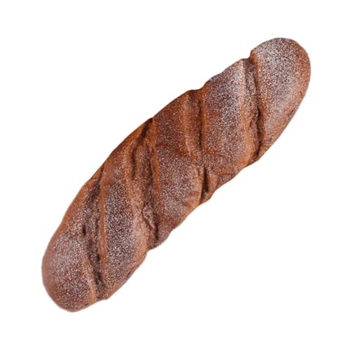 QUMIIRITY Künstliches Brot Modell aus PU Realistisches Brot Dekorationsobjekt für Fotografie Tischornament und Inneneinrichtung für Wohnzimmer und Gästezimmer von QUMIIRITY