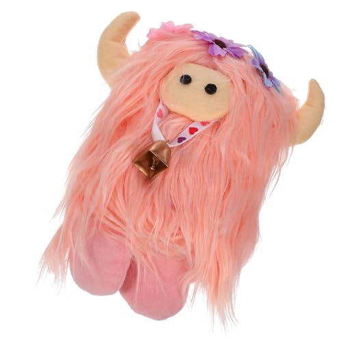 QUMIIRITY Kuh Dekoration Flauschiges Kuscheltier für Weiches Cartoon Design für Zuhause Büro und QUMIIRITY Kuh Dekoration Flauschiges Kuscheltier für Weiches Cartoon Design für Zuhause Büro und von QUMIIRITY