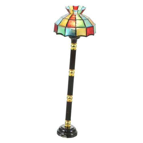 QUMIIRITY LED Farbige Lampe Dekoration für Miniaturlayout Puppenhaus Zubehör Realistische Tischbeleuchtung QUMIIRITY LED Farbige Lampe Dekoration für Miniaturlayout Puppenhaus Zubehör Realistische Tischbeleuchtung von QUMIIRITY