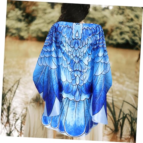 QUMIIRITY Leichter Komfortabler Adlerflügel Umhang für Erwachsene Weiches Material Langlebige Farben Auffälliges Design für Halloween Karneval Cosplay und Themenpartys QUMIIRITY Leichter Komfortabler Adlerflügel Umhang für Erwachsene Weiches Material Langlebige Farben Auffälliges Design für Halloween Karneval Cosplay und Themenpartys von QUMIIRITY