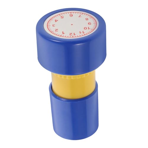 QUMIIRITY Lernuhr Stempel für Unterricht Selbstfärbender Lehrstempel zur Uhrzeit Lernunterstützung für Vorschulkinder und Grundschüler Blaues Design für Effektives Zeitverständnis QUMIIRITY Lernuhr Stempel für Unterricht Selbstfärbender Lehrstempel zur Uhrzeit Lernunterstützung für Vorschulkinder und Grundschüler Blaues Design für Effektives Zeitverständnis von QUMIIRITY