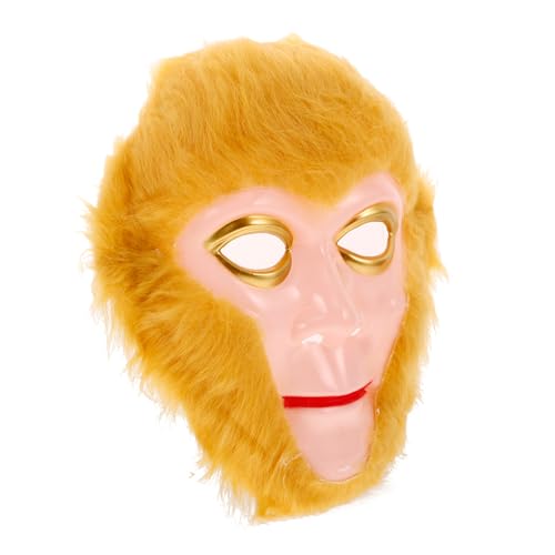 QUMIIRITY Echte Wukong-maske Traditionelle Chinesische Kultur-halbgesichts-tiermaske Für Halloween Cosplay von QUMIIRITY
