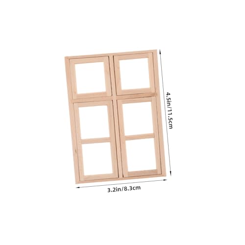 QUMIIRITY Maßstab Stabile DIY Bastelsets für Garten Dekoration Realistische Miniaturmöbel Zubehör für Puppenhaus Ausstattung von QUMIIRITY
