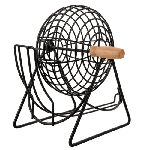 QUMIIRITY Mehrzweck Bingo Spielmaschine Kreatives Lotteriespielzeug mit Drahtkäfig für Weintische Party und Familientreffen Verbessert die Emotionen und Fördert QUMIIRITY Mehrzweck Bingo Spielmaschine Kreatives Lotteriespielzeug mit Drahtkäfig für Weintische Party und Familientreffen Verbessert die Emotionen und Fördert von QUMIIRITY