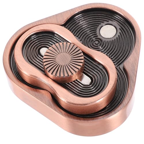 QUMIIRITY Metall Fidget Slider Dreieck Stressabbau für Erwachsene und Tragbares Zappelspielzeug für Büro und Zuhause Langlebig und Leicht zu Bedienen für Stressbewältigung von QUMIIRITY