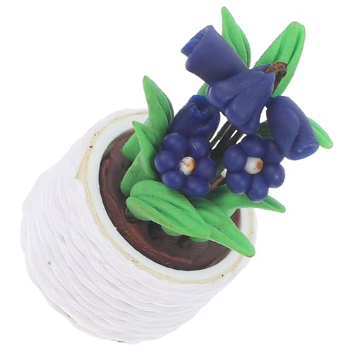 QUMIIRITY Mini Model Topfpflanze Pflanzen Blumen Miniatur Mini-Bonsai-Modell Mini -gartendekoration Winzige Bonsai-Simulation Minitöpfe Für Sukkulenten Ton Violett QUMIIRITY Mini Model Topfpflanze Pflanzen Blumen Miniatur Mini-Bonsai-Modell Mini -gartendekoration Winzige Bonsai-Simulation Minitöpfe Für Sukkulenten Ton Violett von QUMIIRITY