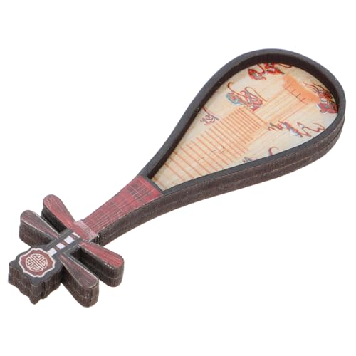 QUMIIRITY Miniatur Chinesische Laute Modell Pipa Für Puppenhaus Musik Vintage Stil Musikinstrument Spielzeug Accessoire QUMIIRITY Miniatur Chinesische Laute Modell Pipa Für Puppenhaus Musik Vintage Stil Musikinstrument Spielzeug Accessoire von QUMIIRITY