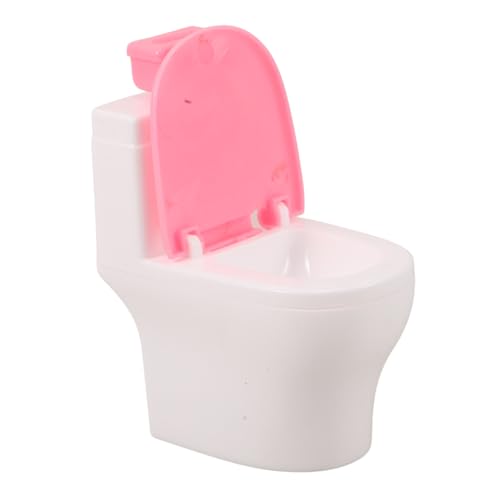 QUMIIRITY Miniatur Toilettenpapierhalter für Puppenhaus Realistisches Toilettenmodell für Kreatives Rollenspiel und Badezimmer Dekoration Geeignet für Puppenhaus von QUMIIRITY